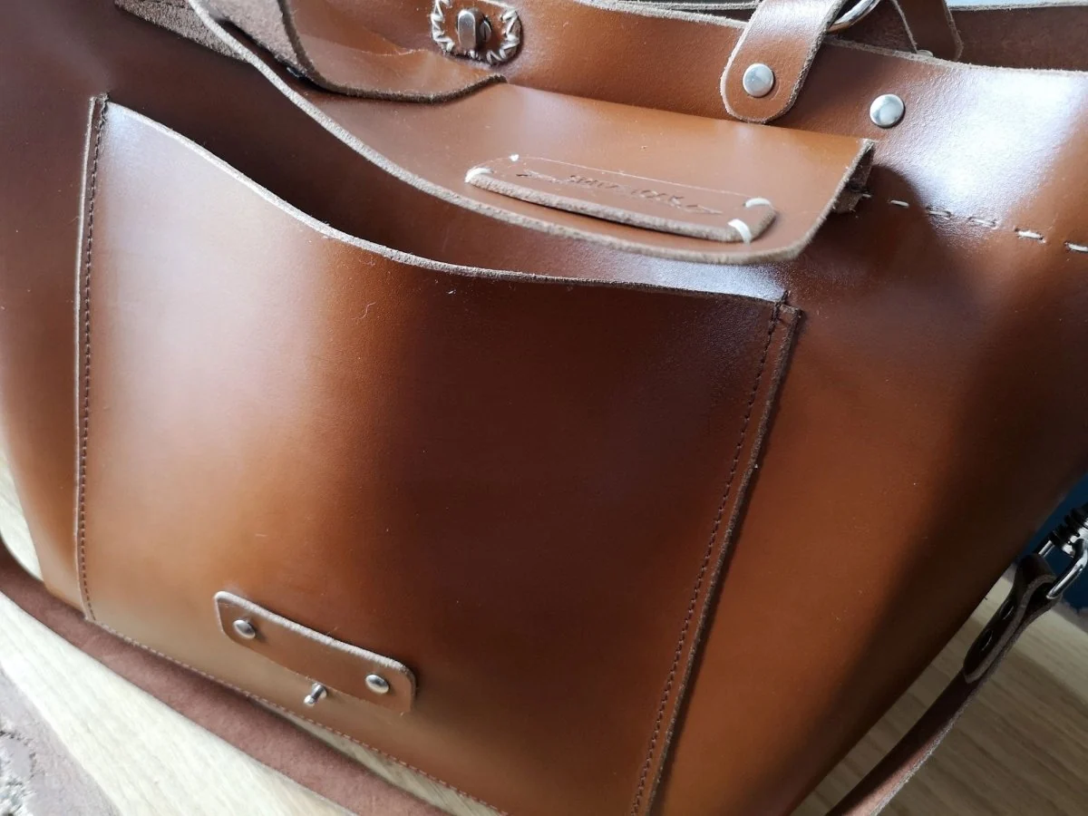 LEATHER WEEKENDER "NOMAD" – HANDMADE HEAVY-DUTY TRAVEL BAG - Image 1