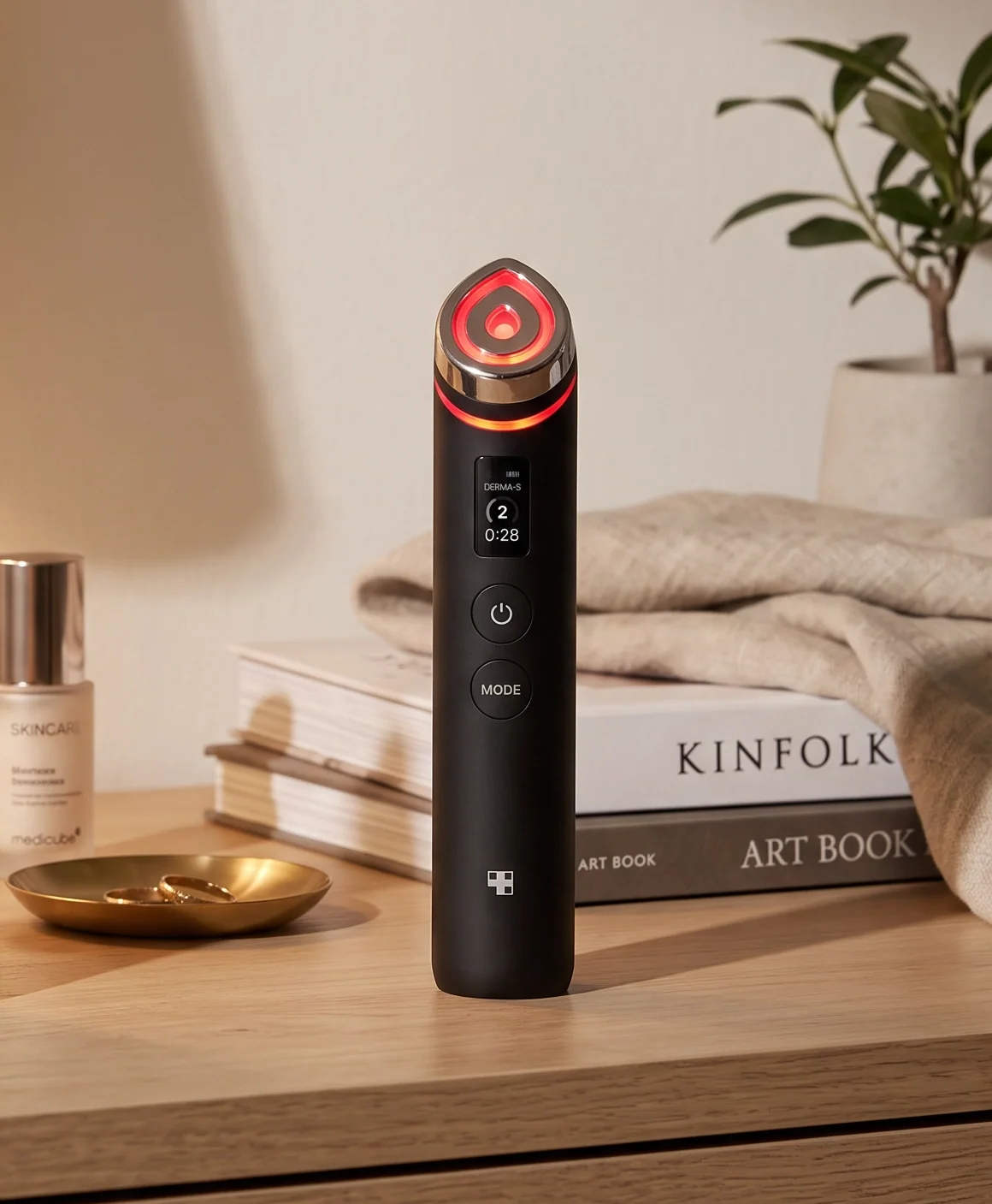 Age R Booster Pro – Glass Glow Massager - Image 1