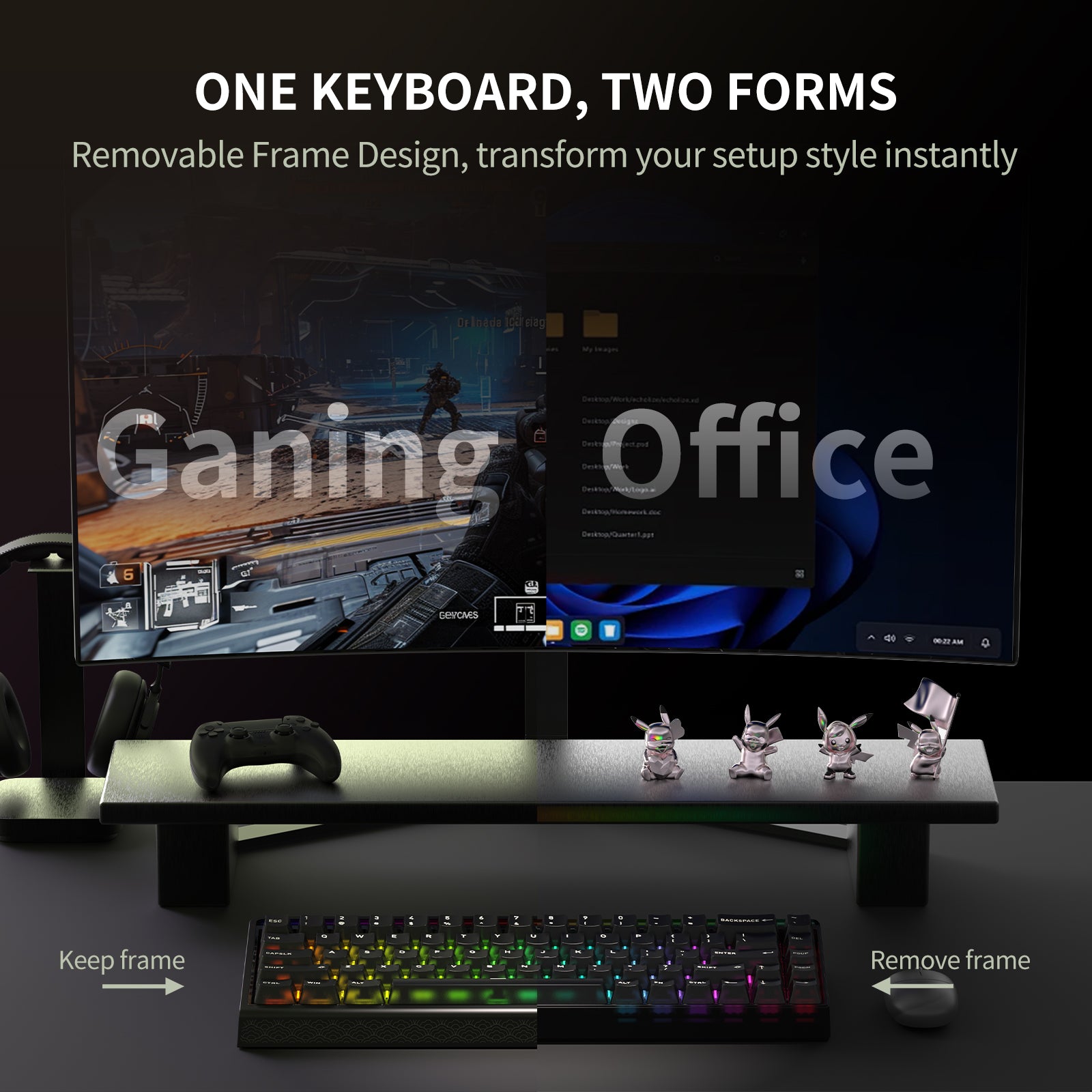 Hexgears MX68 60% Hall Effect Gaming Keyboard - Image 1